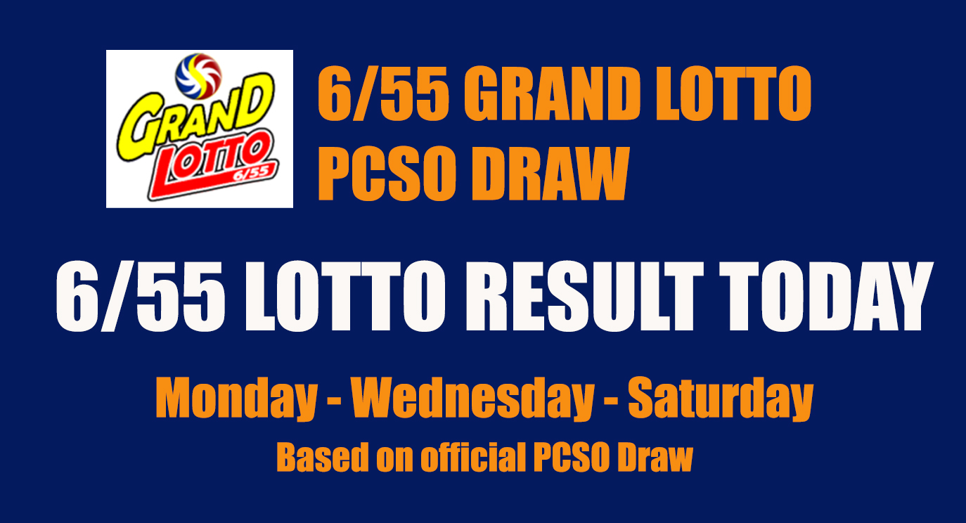 pcso lotto result grand lotto