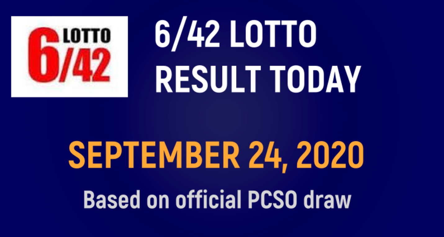 pcso lotto winning numbers today
